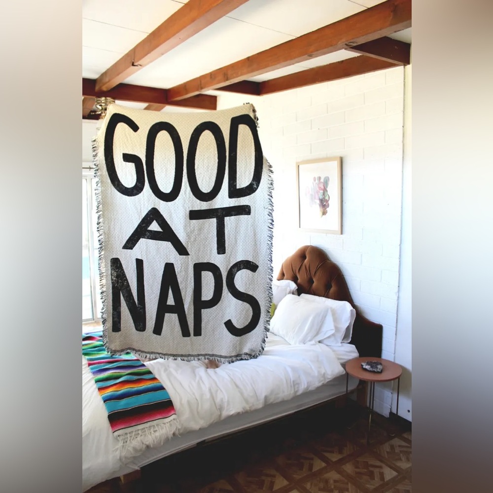 Calhoun & Co Good at Naps Blanket - Picture 2 of 8